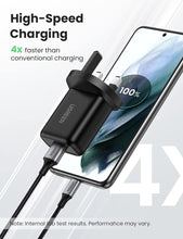 UGREEN USB Charger 18W Samsung Fast Charger Wall Plug QC 3.0 Travel Adapter Quick Block Mobile Power Adapter Compatible for Samsung Galaxy S10,S9,S8,S7,A80,A70,A40, Huawei, Nokia, Xiaomi, Airpods,etc
