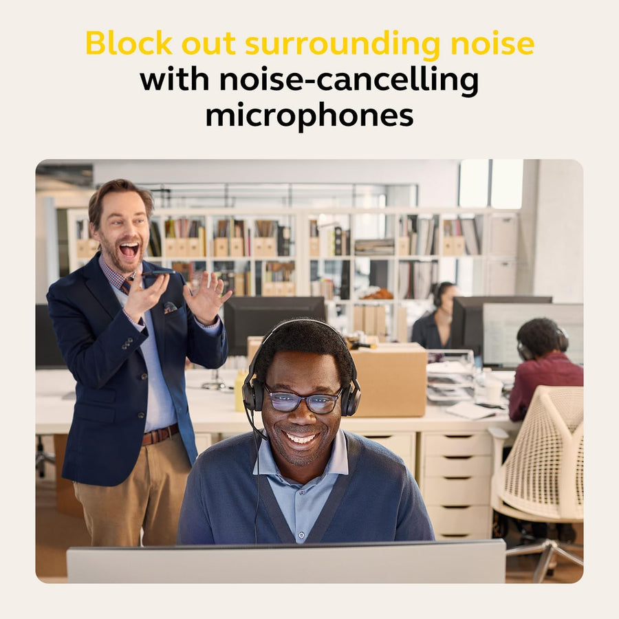 Jabra Evolve2 50 Wired Stereo Headset AirComfort Technology