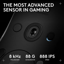 Logitech G PRO 2 LIGHTSPEED Wireless Gaming Mouse, Right- or Left-Handed Mouse with up to 4 Customisable and Switchable Magnetic Side Buttons, 44K DPI Sensor, USB-C Charging, for PC/Mac - Black