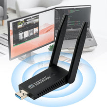 Lullaxx USB WiFi Adapter, 1300Mbps 5dbi WiFi Receiver 802.11 Dongle with High-Performance 5Ghz/2.4Ghz Dual Band Antenna for Desktop PC Laptop Tablet, Supports Windows XP/7/8/10, Mac OS X