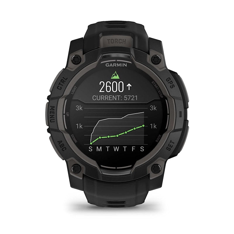Garmin Instinct® 3 (45mm AMOLED): Rugged GPS Smartwatch with Vibrant Display & Advanced Health Tracking