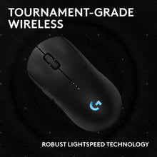 Logitech G PRO 2 LIGHTSPEED Wireless Gaming Mouse, Right- or Left-Handed Mouse with up to 4 Customisable and Switchable Magnetic Side Buttons, 44K DPI Sensor, USB-C Charging, for PC/Mac - Black