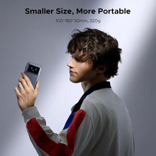 UGREEN Uno Wireless Power Bank Fast Charging 10000mAh Magnetic Mobile Phone Portable Charger PD20W with Foldable Stand and TFT Display Battery Pack MagSafe Compatible with iPhone 16-12 Series, Black