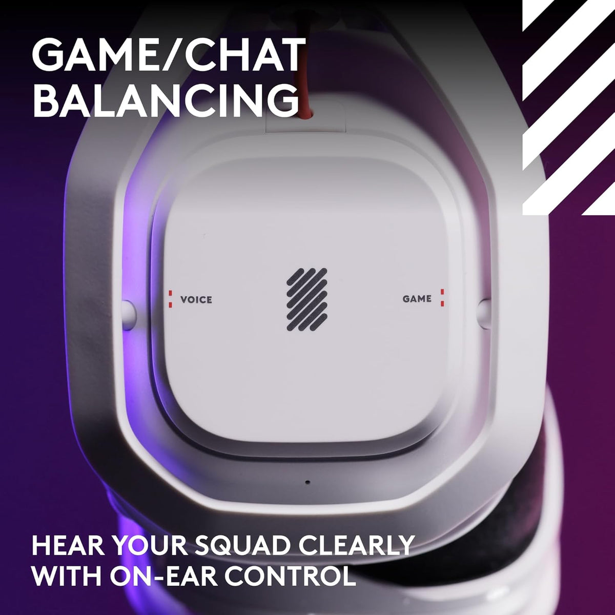 Logitech G Astro A50 LIGHTSPEED Wireless Gaming Headset with Technology and Base Station (5th Generation), PRO-G GRAPHENE, USB-C for Xbox, PS5, PC/Mac or Nintendo Switch, Bluetooth-White