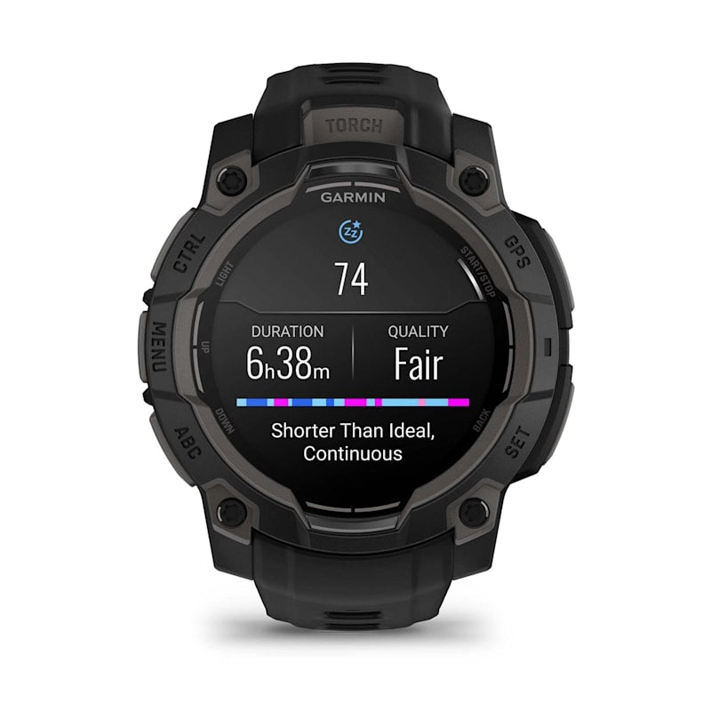 Garmin Instinct® 3 (45mm AMOLED): Rugged GPS Smartwatch with Vibrant Display & Advanced Health Tracking
