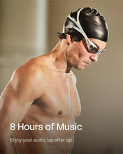 SHOKZ OpenSwim(formerly Xtrainerz) Swimming MP3 Headphones, Open-Ear Bone Conduction Headset, IP68 Waterproof, 4 GB Memory, MP3 Player For Swimming, Surfing, Running【No Bluetooth】（Black Diamond）