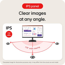 LG 27MR400-B 27 Inch IPS FullHD 100Hz Monitor with AMD FreeSync, HDMI, VGA - Black