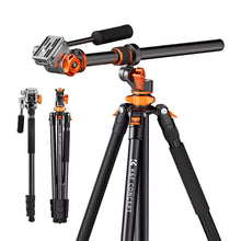 K&F Concept Fluid Head Tripod Dubai | T254A7+FH-03 Video Tripod, 5kg Load