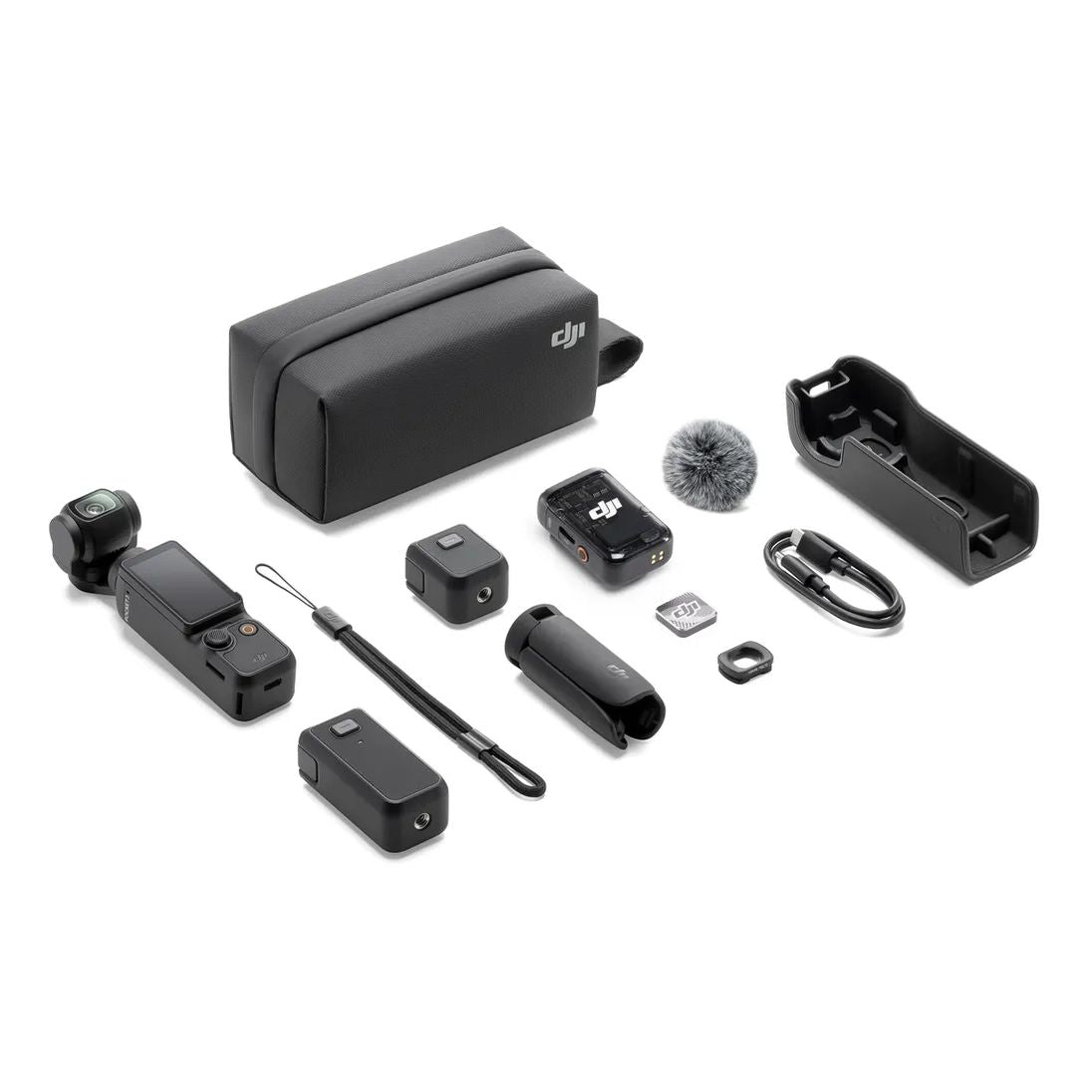 DJI Pocket 2 Creator Combo 3-Axis Camera Gimbal 4K 64MP 8x Zoom, UAE Version with Official Warranty Support