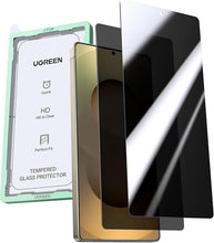 UGREEN S24 Ultra Screen Protector Military-Grade Shockproof Protection Anti Fingerprint and Smudge Screen Protector Easy to Install Bubble Free HD Clear Only Fit For Samsung S24 Ultra 6.8'' 2 Pack