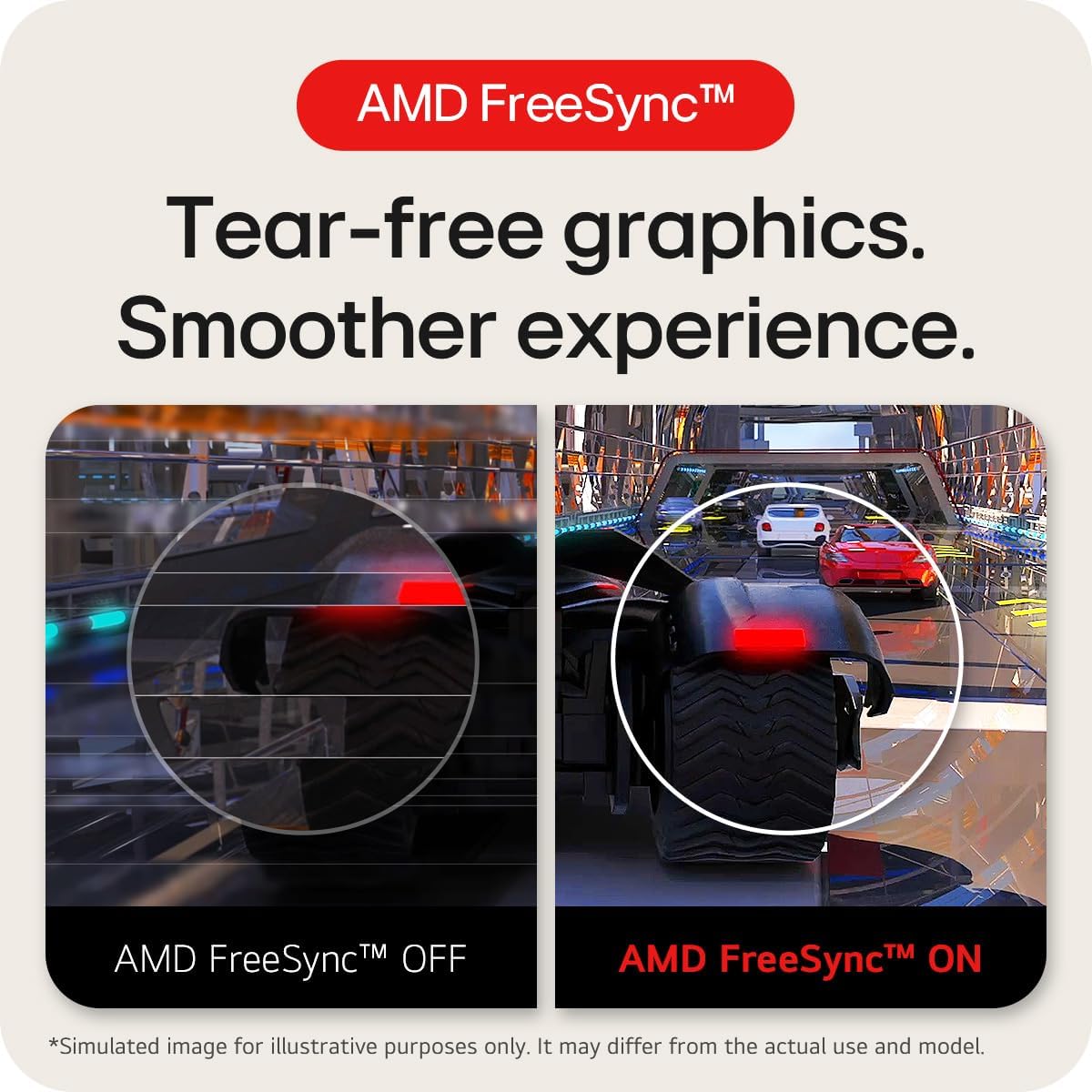 LG 27MR400-B 27 Inch IPS FullHD 100Hz Monitor with AMD FreeSync, HDMI, VGA - Black