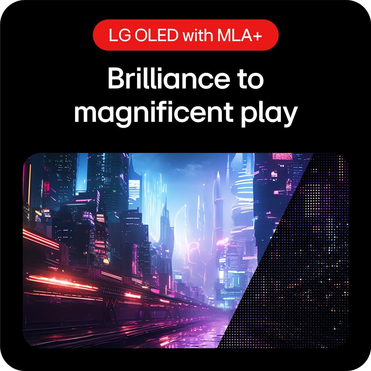 LG 27GS95QE-B PC monitor 67.3 cm [26.5] 2560 x 1440 pixels Quad HD OLED Black (OLED 27IN 2560 X 1440 0.03MS - 16:09 1500000:1 HDMI 2.1 X2)
