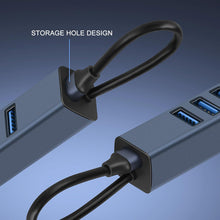 GOWENIC USB 3.0 to Ethernet Adapter, 3-Port USB 3.0 Hub with RJ45, USB3.0 and 2 USB 2.0 LAN Adapter 100Mbps Compatible with Laptop Desktop PC