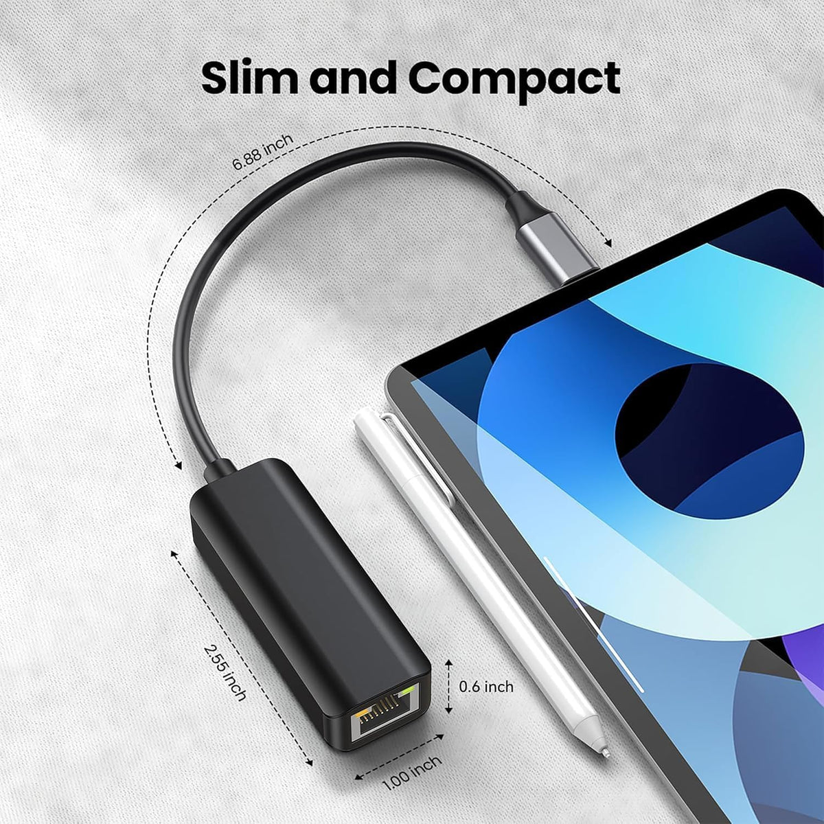 Next Plug type c to ethernet Adapter,1000 MBPS Network speeds, Universally Compatible with All type c macBook, laptops, PCs, Xbox, PS5, Tablets, etc. type c to rj45 Gigabyte usb c to ethernet adapter