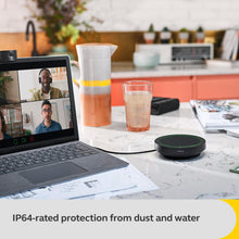 Jabra Speak2 40 Portable Speakerphone - 4 Noise-Cancelling Mics, Full-Range 50mm Portable Speaker, Wideband Audio and USB-A and USB-C Connections - Certified for Zoom and Google Meet - Dark Grey