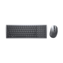 Dell KM7120W Multi-Device Bluetooth & Wireless Keyboard and Mouse Qwerty -Titan Gray (Arabic-English)