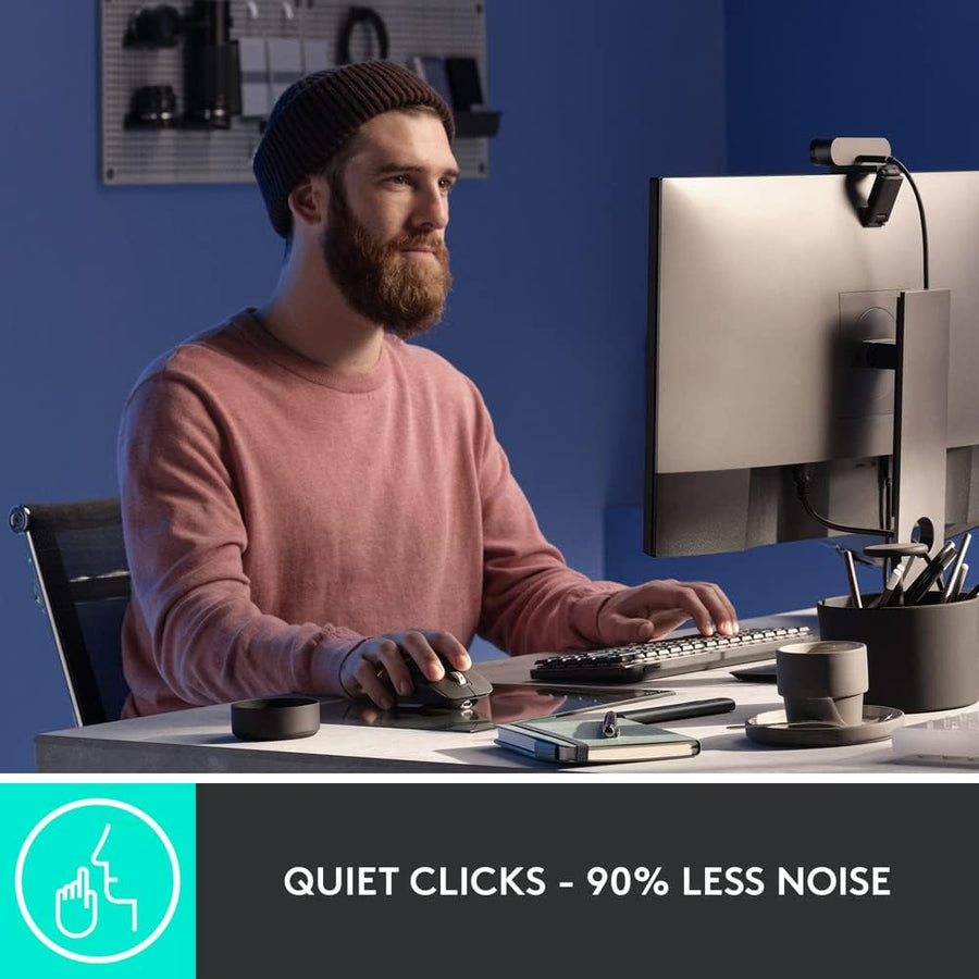 Logitech MX Master 3S - Wireless Performance Mouse with Ultra-fast Scrolling