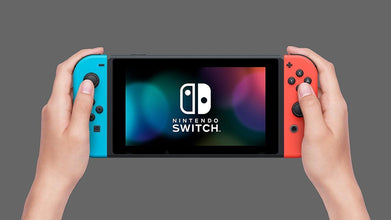 Nintendo Switch 32 GB - Neon Red and Blue