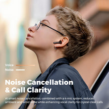 SOUNDPEATS Air5 Lite Wireless Earbuds with Hi-Res Audio, Bluetooth 5.4 Earphones, 13mm Drivers, LDAC Codec, Noise Cancelling Headphones for Calls, Stereo Sound, 30 Hrs, APP Control, Fast Charge