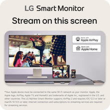 LG 32SR85U-W 32-inch MyView 4K UHD, IPS Display, webOS Smart Monitor, ThinQ Home, USB Type-C 90W PD, Built-in FHD Webcam & Speaker, HDR 10, AirPlay 2, Screen Share, Bluetooth, White