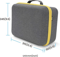 BenQ Hard Carry Case GV50 and GV31 Portable Projector Travel Box Large Space Pocket