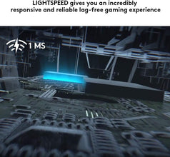 Logitech G305 Lightspeed Wireless Gaming Mouse, HERO Sensor, 12,000 DPI, Lightweight, 6 Programmable Buttons, 250h Battery Life, On-Board Memory, Compatible with PC / Mac - White