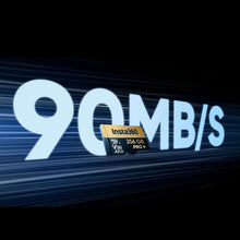 Insta360 256GB UHS-III V30 A2 MicroSD Memory Card for One X/One X2 / X3 / X4, One R/One RS, Ace Pro and Sphere Action Cameras