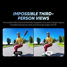 Insta360 X4 Waterproof 8K 360 Action Camera Kit | Live Stream, AI Editing, 72MP 360 Photo, 4K Wide-Angle Video Camera | Includes Selfie Stick, Lens Cap, & 256 GB Micro SD Card