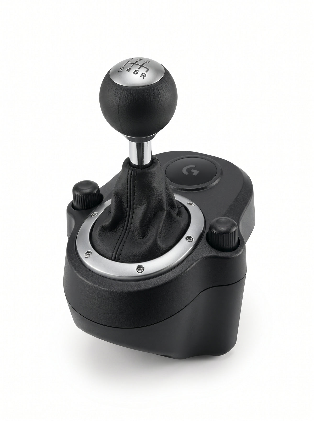 Logitech Driving Force Shifter for G29 G920 G923 – 6-Speed Racing Gear Shifter with Push-Down Reverse, Black, Open Box – Like New, Fully Working