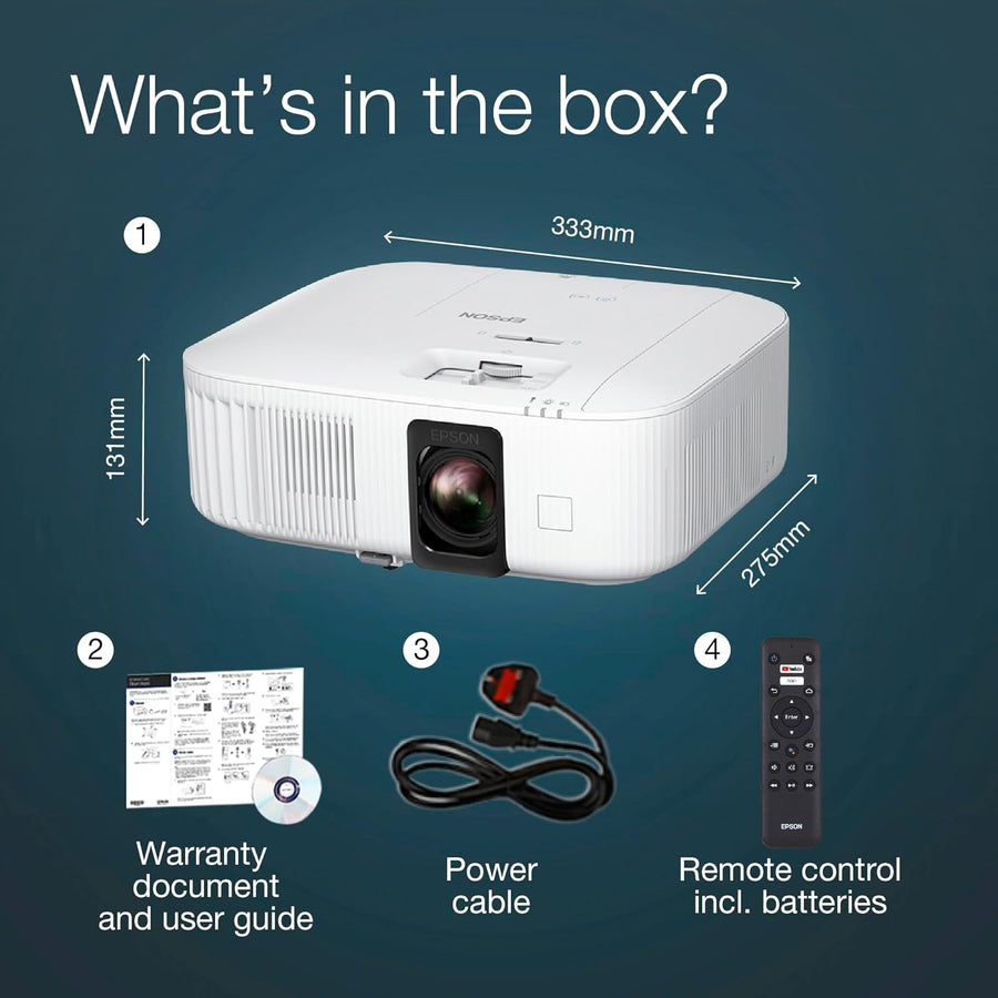 EPSON EH-TW6150 4K PRO-UHD projector