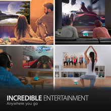 Viewsonic M1 Mini Plus Pocket LED Ultra-Portable Projector With Integrated Jbl Audio Wi-Fi Bluetooth Wvga 120 Lumens HDMI USB Compatible TV Sticks & Gaming Consoles In 3 Colours