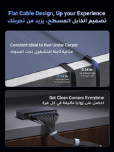 UGREEN Ethernet Cable 5M Cat 8 Internet Network Cable Flat Braided Shielded 40Gbps 2000MHz RJ45 Cord Compatible with Router Modem Xbox Gaming Switch PS5 PS4 PC TV Mac Laptop