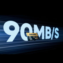 Insta360 512 GB UHS-III V30 A2 MicroSD Speicherkarte für One X/X2/X3/X4, R/RS, Ace Pro und Sphere Action Kameras