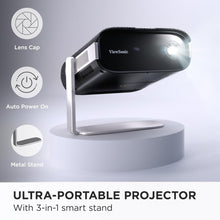 ViewSonic M1X Smart LED Portable Projector with Harman Kardon Speakers
