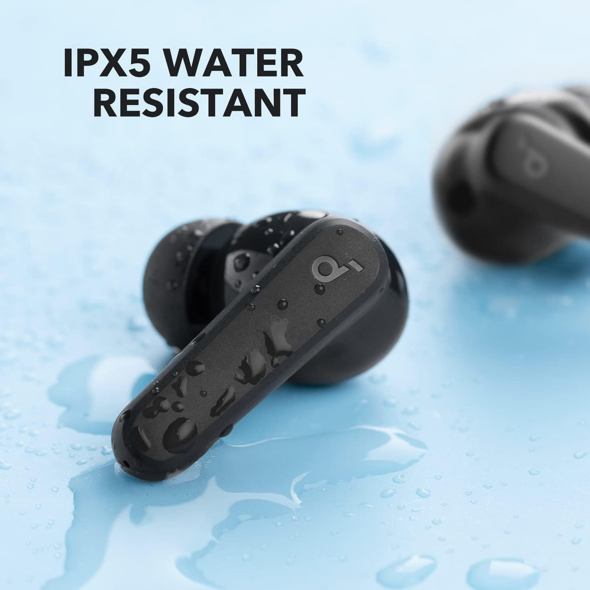 soundcore Anker P20i Bluetooth Earphones, 10mm Drivers with Big Bass True Wireless Earbuds, Bluetooth 5.3, 30H Playtime, IPX5, 2 Mics for AI Clear Calls, 22 Preset EQs, Customization via App