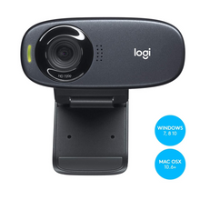 Logitech C310 Hd Webcam, Hd 720P/30Fps,  Noise-Reducing Mic, For Skype, Facetime, Hangouts, Webex, Pc/Mac/Laptop/Macbook/Tablet - Black
