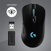 Logitech G703 LIGHTSPEED Pro-Grade Wireless Gaming Mouse, 16,000 DPI, RGB, Adjustable Weights, 6 Programmable Buttons, On-Board Memory, Long Battery Life, Compatible with PC / Mac - Black