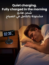 UGREEN MagFlow Wireless Charger Stand 2 in 1 Qi Magsafe Charging Station, Earbuds &Phone Charger Magnetic Holder for iPhone 16/15/14/13/12, AirPods Pro/3/2 360° Free Rotation With USB-C Charging Cable