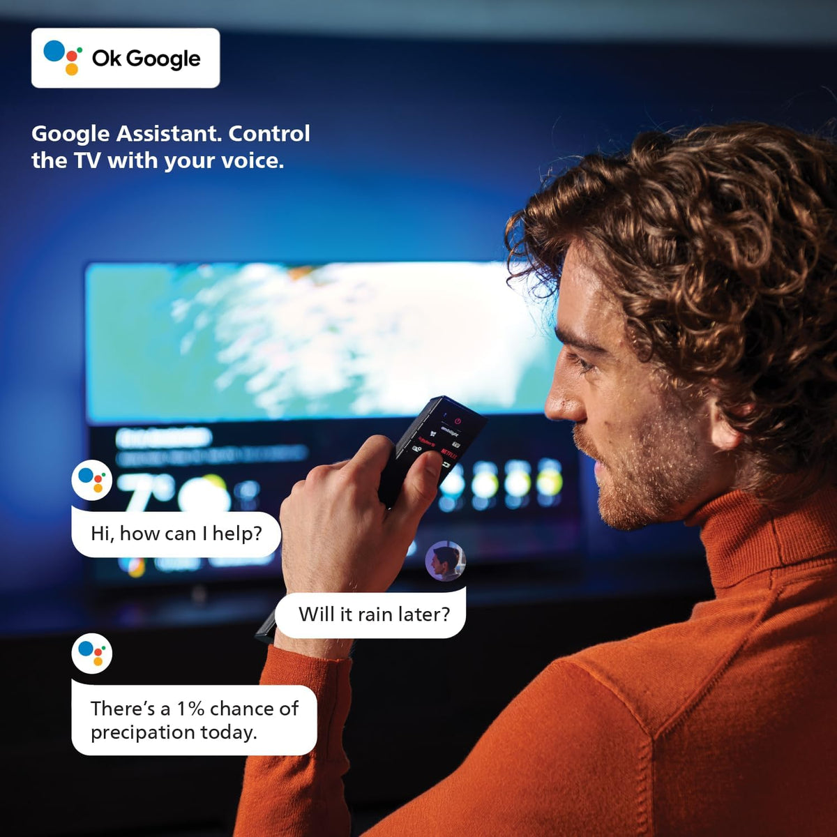 PHILIPS 98 Inch SMART GOOGLE TV | 32 GB RAM | 4K UHD | DOLBY VISION & ATMOS | GOOGLE ASSISTANT | WORLD WIDE WARRANTY | HDR| HLG | VOICE CONTROL REMOTE |
