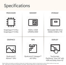 Microsoft Surface Laptop (7th Edition – 2024), Copilot+PC, 15