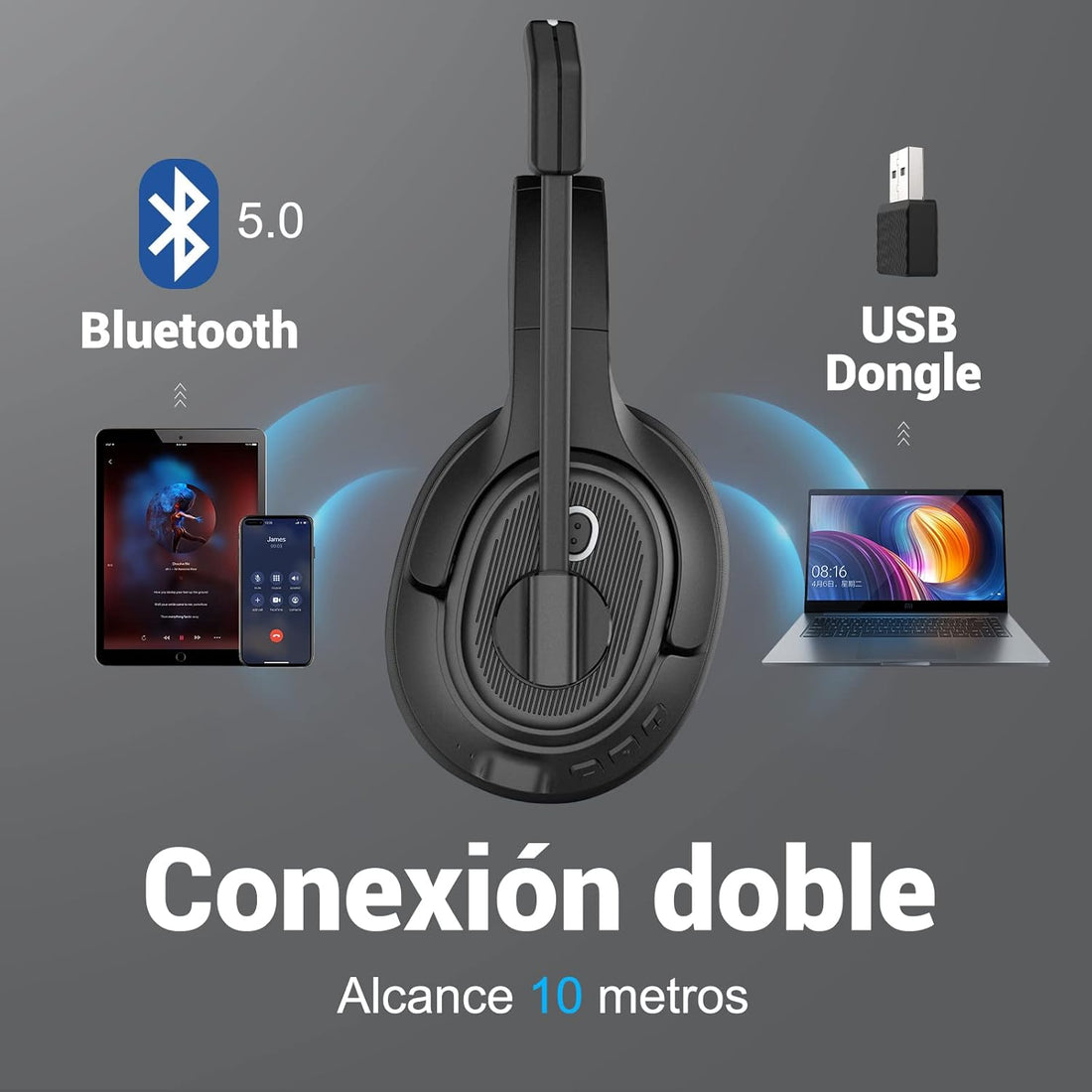 EKSA H6 Wireless Headset