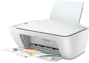 HP DeskJet 2720 All In One Printer,  Up to 7.5 ppm Print Speed, Scan / Print / Copy Functions, USB 2.0 Port, White | 3XV18B