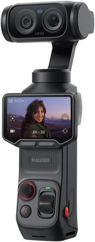 Insta360 Luna Ultra Standard Bundle Module Camera with Sensor 2.5 cm (1 Inch), Video 8K 3D, HiFi Audio, 6-Axis Stabilization, Wi-Fi 6