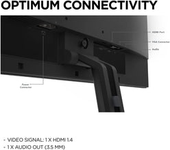 Lenovo L27e-30 27-Inch IPS FullHD 75Hz Monitor 3 side edgeless With HDMI,VGA Black-66BEKAC2UK