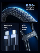 UGREEN 240W USB C Cable 2M, PD 3.1 Type to Type C Fast Charging Cable, 480Mbps Data Transfer for MacBook Pro/Air, iPad Pro/Air 4, Galaxy S25/24/23 Ultra, iPhone 15/16 pro max, Huawei P70