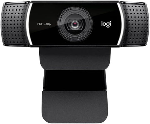 Logitech C922 Pro Stream Webcam 1080P Camera for HD Video Streaming & Recording 720P at 60Fps with Tripod Included