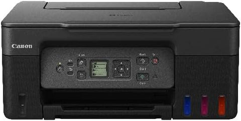Canon PIXMA G3470 Wireless Colour 3-in-1 Refillable MegaTank Printer, Black, Fast prints, huge savings