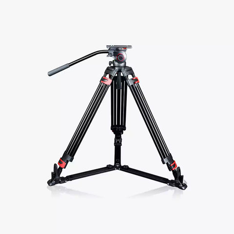 Miliboo MTT609A Dubai | Fluid Head Tripod with Ground Spreader [Professional Video Tripod]