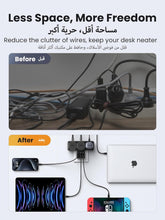 UGREEN 6-in-1 Power Strip Surge Protector Extension Plug
