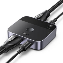 UGREEN 4K@60Hz USB C+HDMI Switch 2 in 1 Out, Unidirectional HDMI Splitter Supports 3D HDR Dolby Compatible with Laptops, Tablets, Pc, MacBook Air/Pro, Switch/Steam Deck, PS5/4, Xbox